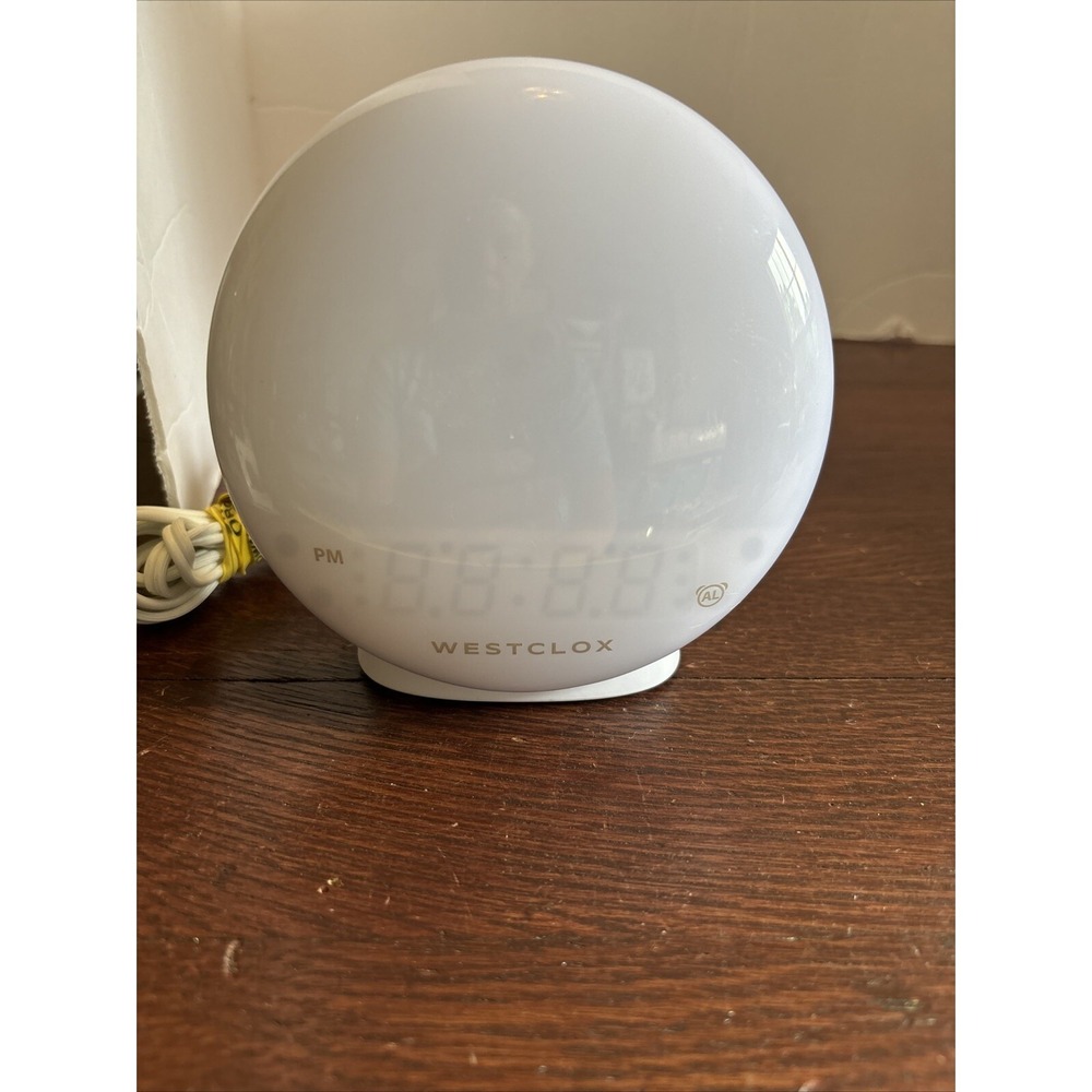 Westclox Sunrise Alarm Clock (71051) Good Working Condition‎